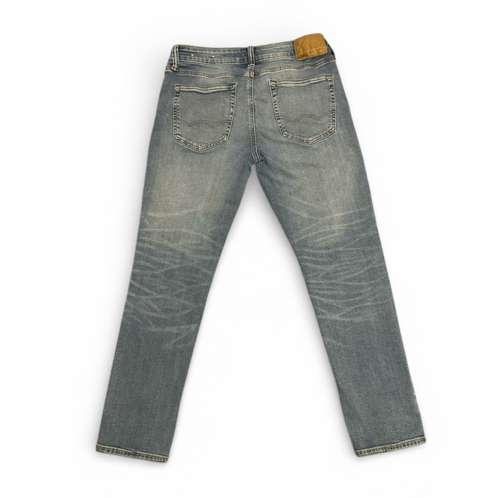 American Eagle AirFlex+ Slim Jeans Casual Stretch Light Wash Men’s 31x30 - Picture 2 of 10